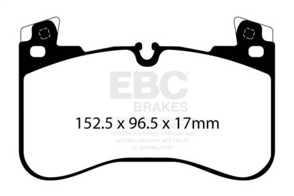 EBC - EBC 2020+ Land Rover Defender 90 Yellowstuff Front Brake Pads