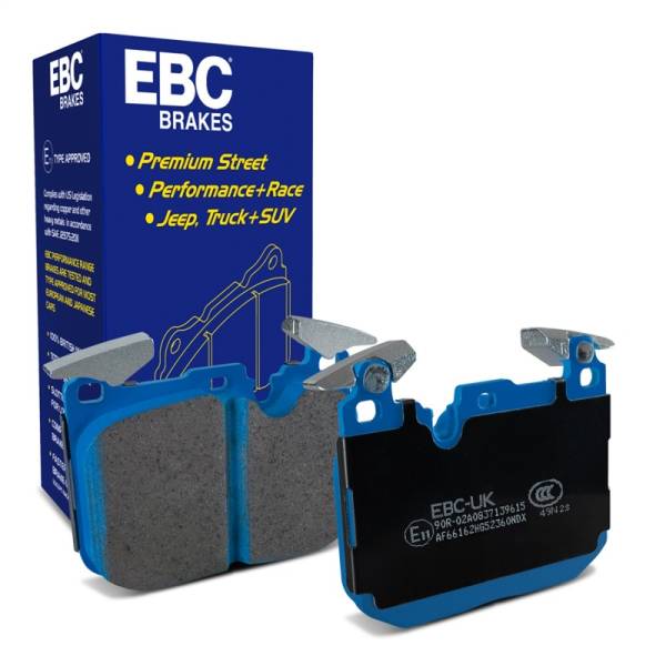 EBC - EBC 16-18 BMW M2 (F87) Bluestuff Front Brake Pads