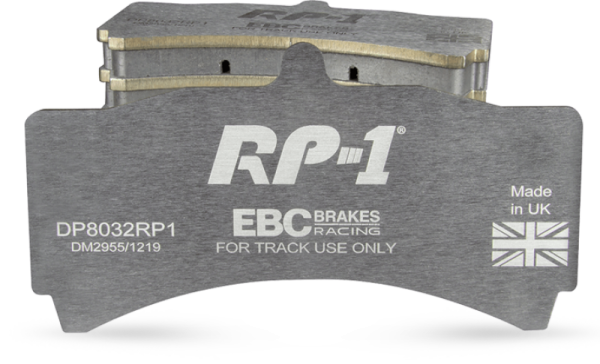 EBC - EBC 97-09 Porsche Boxster (986/987 w/Cast Iron Discs) RP-1 Race Front Brake Pads