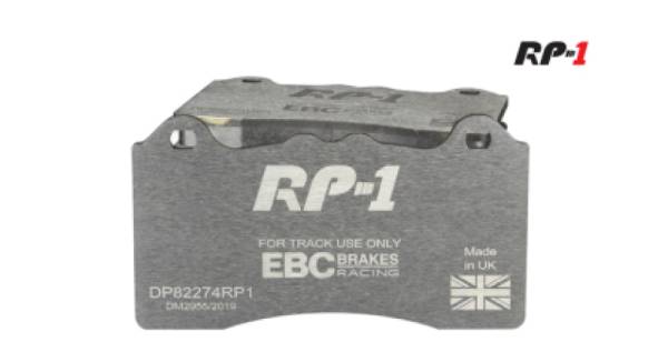 EBC - EBC Racing 2019+ BMW Z4 G29 / 2020+ Toyota GR Supra (w/13in Rear Rotors) RP-1 Race Rear Brake Pads