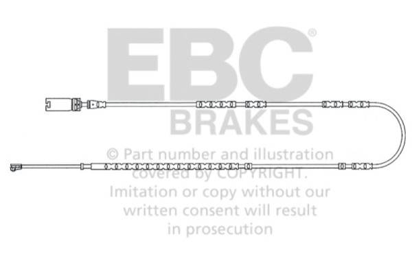 EBC - EBC 2013-2015 BMW X1 2.0L Turbo (28I) Rear Wear Leads