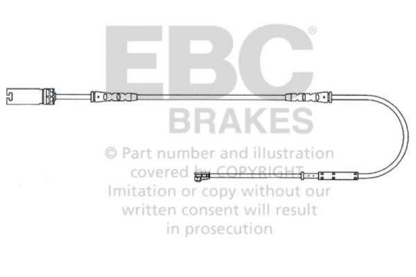 EBC - EBC 2010-2013 BMW 128 3.0L Front Wear Leads