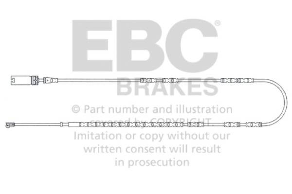 EBC - EBC 2010-2013 BMW 128 3.0L Rear Wear Leads