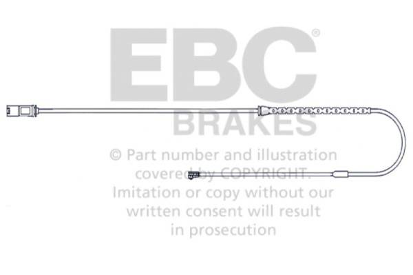 EBC - EBC 2010-2014 BMW X5 3.0L Turbo Rear Wear Leads