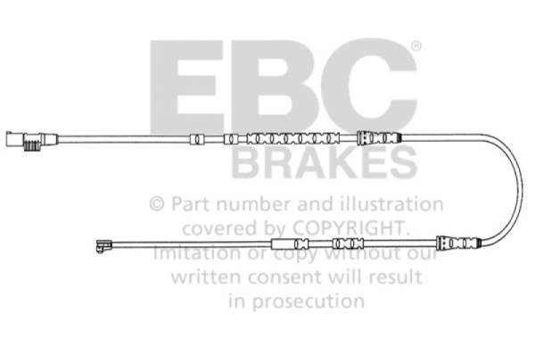 EBC - EBC 2010-2016 BMW Z4 3.0L (E89) Front Wear Leads