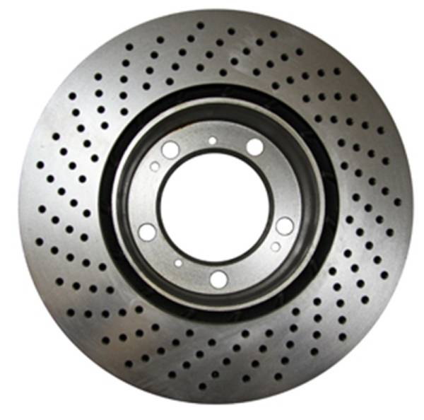 EBC - EBC 13-16 Mercedes-Benz GL350 (X166) AMG Package 3.0TD RK Premium Drilled Front Rotors