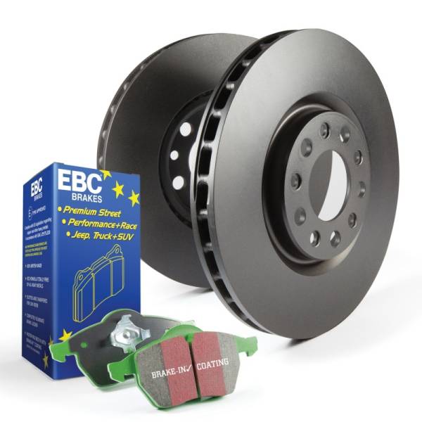 EBC - EBC S11 Kits Greenstuff Pads and RK Rotors