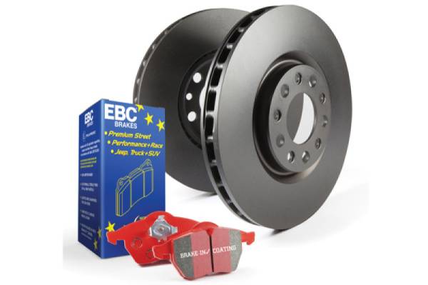 EBC - EBC S12 Kits Redstuff Pads and RK Rotors