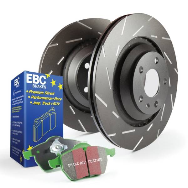 EBC - EBC S2 Kits Greenstuff Pads and USR Rotors