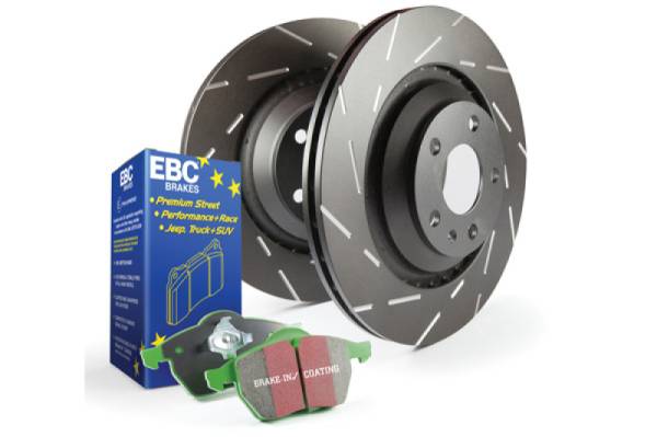 EBC - EBC S2 Kits Greenstuff Pads and USR Rotors