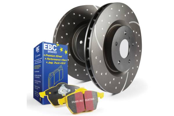 EBC - EBC S5 Kits Yellowstuff Pads and GD Rotors