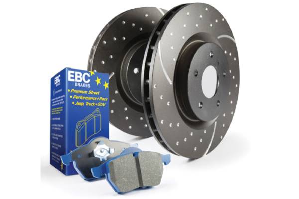 EBC - EBC S6 Kits Bluestuff Pads and GD Rotors