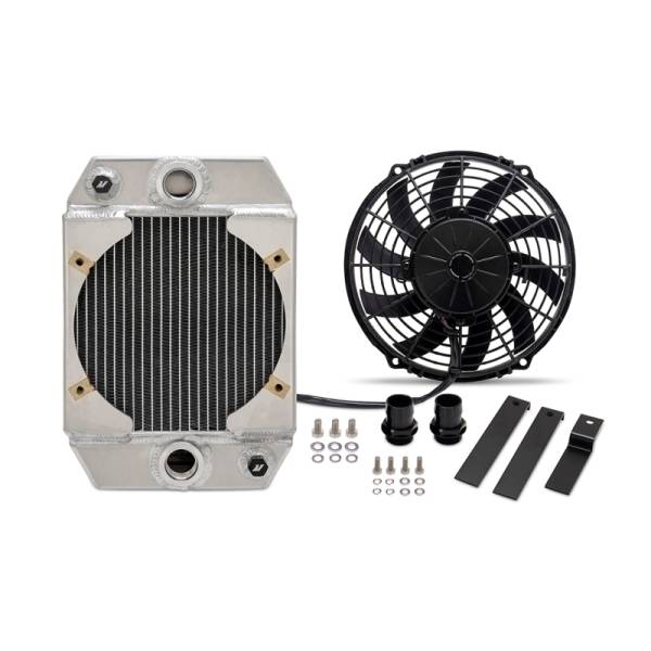 Mishimoto - Mishimoto Universal Drag Race Performance Aluminum Radiator - Natural