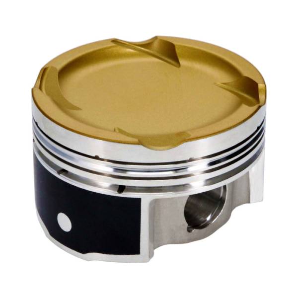 JE Pistons - JE Pistons Piston Set, 2618, Inv Dome/Dish, 3.484 Bore, 1.432 CD, 0.866 Pin, Set of 4. - 367884