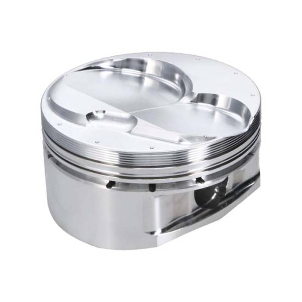 JE Pistons - JE Pistons Piston Set, 2618, Dome, 4.125 Bore, 1.062 CD, 0.927 Pin Dia, Set of 8. 377980