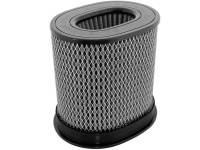 aFe MagnumFLOW HD Air Filters Pro Dry S Oval 7in X 4.75in F 9in X 7in T X 9H