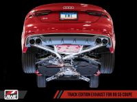 AWE Tuning - AWE Tuning Audi B9 S5 Coupe 3.0T Track Edition Exhaust - Diamond Black Tips (102mm) - Image 7