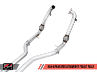 AWE Tuning - AWE Tuning Audi B9 S5 Sportback SwitchPath Exhaust - Non-Resonated (Black 102mm Tips) - Image 5