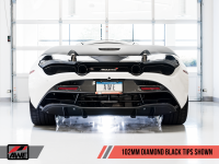 AWE Tuning - AWE Tuning McLaren 720S Performance Exhaust - Diamond Black Tips - Image 3