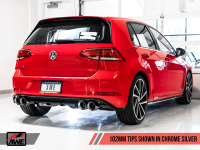 AWE Tuning - AWE Tuning Volkswagen Golf R MK7.5 SwitchPath Exhaust w/Chrome Silver Tips 102mm - Image 10