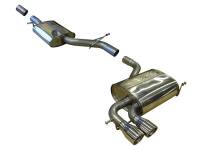 Milltek Exhaust System for A3, Jetta 2.0T Quattro Cat-back non-resonated (louder) SSXVW046