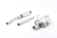 Milltek Cat Back Exhaust for R50 Mini 1.6i, 90mm Meteor Tip SSXM001