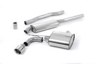 Milltek Resonated Cat-Back Exhaust, GT100 Polished Tip for F56 Mini Cooper SSXM414