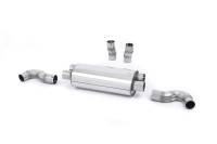 Milltek Cat Back Exhaust, track focus for Porsche 911/997.2 Turbo and Turbo S SSXPO042