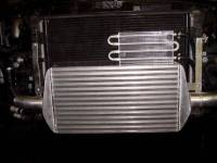 Evolution Racewerks B5 A4 Competition Series Front Mount Intercooler (FMIC), Full Kit Hard Anodized Black Polished