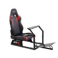 GTR Simulator - GTR Simulators GTA™️ Model Simulator Frame & Adjustable Racing Seat – Color Options Available Majestic Black Majestic Black - Image 8