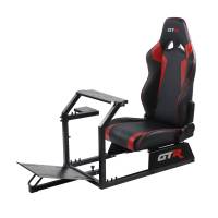 GTR Simulator - GTR Simulators GTA™️ Model Simulator Frame & Adjustable Racing Seat – Color Options Available Majestic Black Majestic Black - Image 12