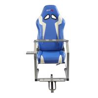 GTR Simulator - GTR Simulators GTA™️ Model Simulator Frame & Adjustable Racing Seat – Color Options Available Majestic Black Blue with White - Image 22