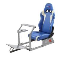 GTR Simulator - GTR Simulators GTA™️ Model Simulator Frame & Adjustable Racing Seat – Color Options Available Majestic Black White with Red - Image 27