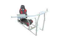 GTR Simulator - GTR Simulator GTM motion Model Frame with Seat and Triple Monitor Stand (Motor, Shifter Holder, Seat Slider Included) Majestic Black - Image 27