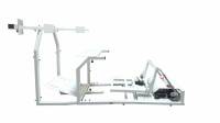 GTR Simulator - GTR Simulator GTM motion Model Frame with Seat and Triple Monitor Stand (Motor, Shifter Holder, Seat Slider Included) Diamond Silver - Image 43