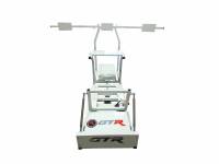 GTR Simulator - GTR Simulator GTM motion Model Frame with Seat and Triple Monitor Stand (Motor, Shifter Holder, Seat Slider Included) Diamond Silver - Image 47