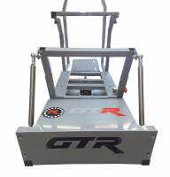 GTR Simulator - GTR Simulator GTM motion Model Frame with Seat and Triple Monitor Stand (Motor, Shifter Holder, Seat Slider Included) Diamond Silver - Image 53