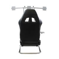 GTR Simulator - GTR Simulator GTSF Model Racing Simulator with Gear Shifter & Steering Mounts, Monitor Mount and Real Racing Seat White with Red - Image 83