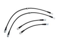 NEUSPEED Sport Stainless Steel Brake Lines (Smoke Finish) for Audi A3 8V & VW MKVII Golf / SportWagen w/ Torsion Beam Rear