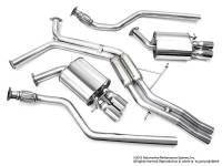 NEUSPEED Stainless Steel Cat-back Exhaust for 2010-12 Audi S4 3.0T Quattro