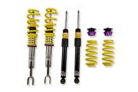 KW Height adjustable stainless steel coilovers with adjustable rebound damping - 15210030