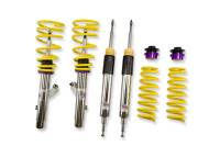 KW Height adjustable stainless steel coilovers with adjustable rebound damping - 15220032