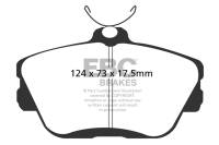 EBC Brakes - EBC Brakes Greenstuff 2000 Series Sport Brake Pads DP21168 - Image 1