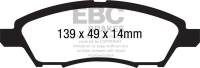 EBC Brakes - EBC Brakes Greenstuff 2000 Series Sport Brake Pads DP21890 - Image 1