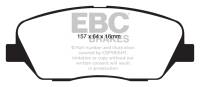 EBC Brakes - EBC Brakes Redstuff Ceramic Low Dust Brake Pads DP31844C - Image 1