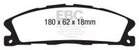 EBC Brakes - EBC Brakes Redstuff Ceramic Low Dust Brake Pads DP31886C - Image 1