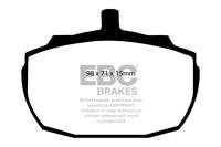 EBC Brakes Redstuff Ceramic Low Dust Brake Pads DP3243C