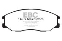 EBC Brakes - EBC Brakes Yellowstuff Street And Track Brake Pads DP41558R - Image 1