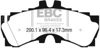 EBC Brakes Yellowstuff Street And Track Brake Pads DP42323R