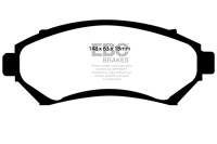 EBC Brakes - EBC Brakes 6000 Series Greenstuff Truck/SUV Brakes Disc Pads DP61100 - Image 1